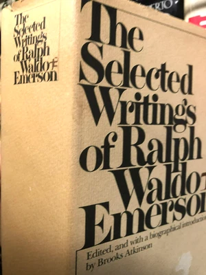 RARE! THE SELECTED WRITINGS OF RALPH WALDO EMERSON 1968 Modern Library HC/DJ - Image 1 of 4