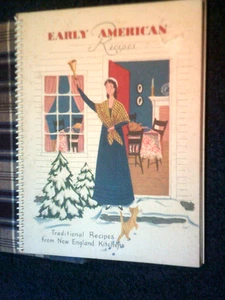 1953 EARLY AMERICAN RECIPES Cookbook by Heloise Frost - Picture 1 of 1