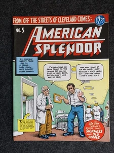 American Splendor Comic Book : Issue 5 : R. Crumb, Harvey Pekar : EX+ Condition - Picture 1 of 6