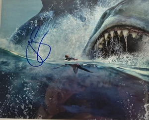 Autographed Jason Statham Out swimming Megashark? 8 x 10 Photo Signed w/ CoA - Picture 1 of 3