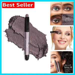 Smoky Amethyst Crème-to-Powder Eyeshadow Stick - Long-Lasting Waterproof Glam - Picture 1 of 11