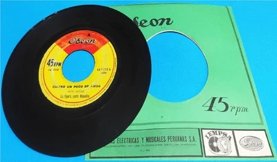 LOS FLYER'S "Quiero un poco de amor" PERUVIAN GARAGE PUNK, GARAGE ROCK, 7" (VG+) - Image 1 of 4