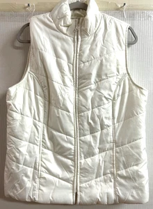 Kim Rogers gefütterte Damenweste weiß gesteppt 100% Polyester Größe XL - Bild 1 von 12