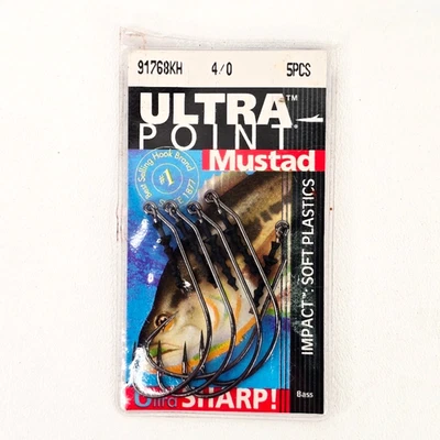 Mustad Ultra Point 91768KH Point Size 4/0 Pack of 5 - Image 1 of 4