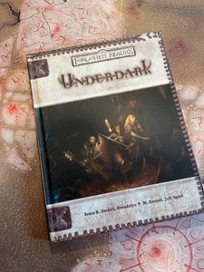 Dungeons & Dragons rpg Forgotten Realms:  UNDERDARK sourcebook HC Wotc Drow - Picture 1 of 5