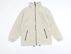 B&C Men's Beige Basic Jacket, S, Stand-Up Collar - Picture 1 of 12