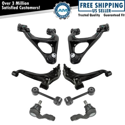 Kit de brazos de control delanteros inferiores y superiores eslabones y barras de amarre para Mazda Miata 1990-1997 Foto 1 de 4