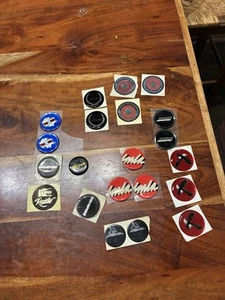 21 Wheel Center Cap Decals Vintage Rocket Keystone American Racing Z28 - Picture 1 of 15
