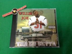 Willie Joe Tha Go Getta Gangsta Rap Hip Hop USED CD Piranha Records - Picture 1 of 4