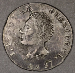 An27 1830 Haiti Silver 100 Centimes - Picture 1 of 2