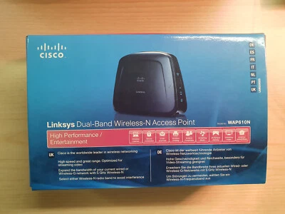 Linksys Dual-Band Wireless-N AccessPoint - Cisco - Immagine 1 di 2
