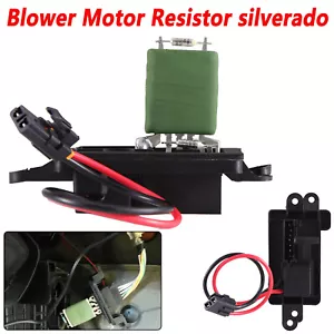 Resistencia del motor del soplador para Chevy GMC Sierra Silverado 1500,1500 HD, 2500, 2500 HD - Imagen 1 de 12