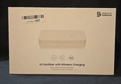 Samsung Qi Wireless Charger with UV Sanitizer - NEW, OPEN BOX - Image 1 of 3