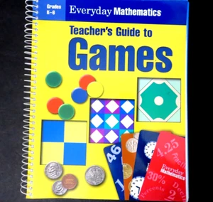 Alltag Mathematik, Lehrerhandbuch für Spiele, Klasse K-6 - spiralgebunden - GUT - Bild 1 von 6