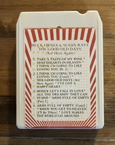 Buck Owens & Susan Raye - The Good Old Days (Are Here Again) - 8-track - 1973 - Picture 1 of 6