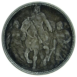 Hungary 1 Korona 1896 Silver Coin Francis Joseph I - Hungarian conquerors - Picture 1 of 2