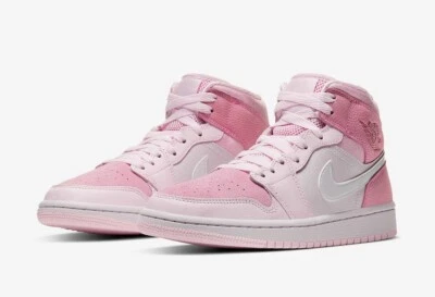 Nike Air Jordan 1 Mid Digital Rosa (W) CW5379-600 - EE. UU. Mujeres Tallas 7 7,5 8 8,5 Foto 1 de 4