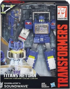 Transformers Generations Leader Titans Return Soundwave Action Figure HASBRO - Picture 1 of 5