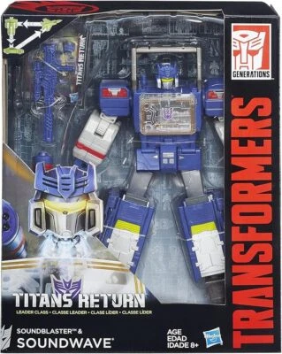 Transformers Generations Leader Titans Return Soundwave Action Figure HASBRO - Image 1 of 4
