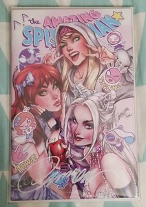 Amazing Spider-Man #25-D Variant SDCC 2023 Signed COA J Scott Campbell Exclusive - Picture 1 of 4