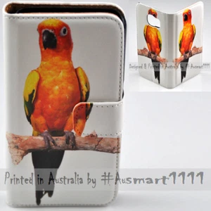 For Google Pixel Series Mobile Phone - Parrot Bird Print Flip Case Phone Cover - Picture 1 of 3