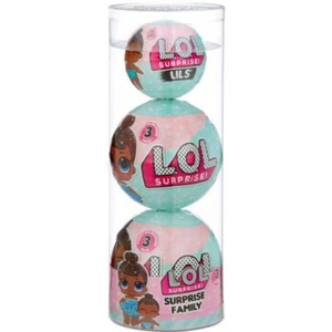 LOL Surprise Family Tots Miss Baby Mini Fashion Doll 3pk. - Miss, Mr. Lil Sister - Picture 1 of 6