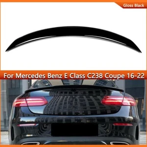 1x For Benz E Class C238 E400 E450 Coupe 16-22 Rear Trunk Spoiler Wing AMG Style - Picture 1 of 6