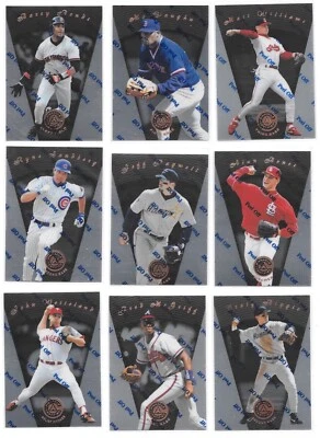 Tarjetas coleccionables de béisbol con certificación Pinnacle 1997/tú eliges #s 1-150/mb41 Foto 1 de 4