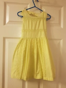 Girl's Yellow Dress to fit age 4 years - Picture 1 of 6