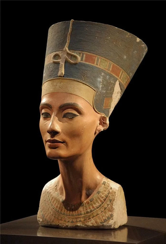 Impresión de póster fotográfico busto de la reina de Egipto NEFERTITI Berlín Foto 1 de 1