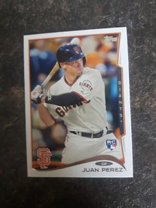 2014 Topps Updated Series Rookie Juan Perez RC Card# US-271 - Picture 1 of 2