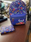 Her Universe Disney lilo and Stitch Halloween Devil Mini Backpack & Wallet