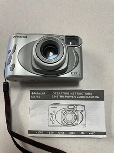 Polaroid PZ1710 Power Zoom 35-57mm Point & Shoot 35mm Film Camera UNTESTED - Picture 1 of 10