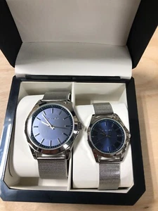 Watches - Couples - His & Her WRISTWATCHES - TAHARI - Men's & Women's - New - Picture 1 of 3