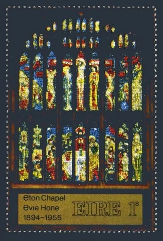 Ireland 274, MNH. Mi 234. The Eton College Chapel window by Evie Hone, 1969 Cover