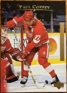 1995-96 Upper Deck Electric Ice Gold RARE Paul Coffey #396 Detroit Red Wings - Picture 1 of 3