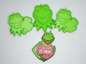 Lote vintage de cortadores de galletas Hallmark Kermit The Frog adorno Henson - Imagen 1 de 6