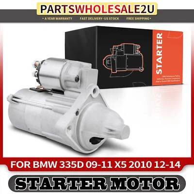 Motor De Arranque BMW E90 335d 2009-2011 E70/F15 X5 2010 12-14 1.6KW 12V CW 10T Foto 1 de 4
