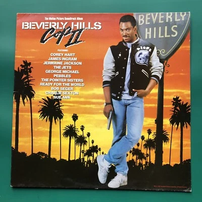 BEVERLY HILLS COP II Pop Film Soundtrack LP Eddie Murphy Corey Hart Bob Seger EX - Image 1 of 4