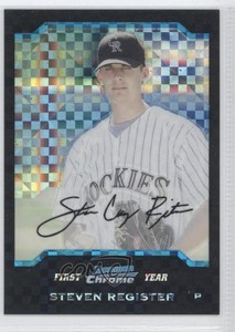 2004 Bowman Draft Chrome X-Fractor /125 Steven Register #BDP45