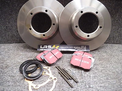 LAND ROVER Discovery 300tdi 1994 1998 NEW Front BRAKE DISCS, PADS FITTING KIT - Image 1 of 3
