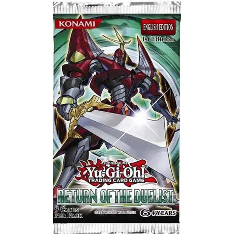 Yu-Gi-Oh! Return of the Duelist Booster Pack 1st Edition (REDU) New & Sealed - Image 1 of 1