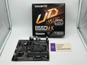 GIGABYTE B550M K AM4, Micro-ATX AMD Motherboard READ/FOR PARTS - Bild 1 von 9