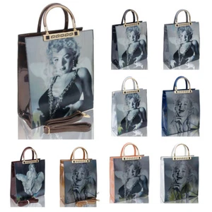 New Womens Monroe 3D Print Top-Handle Handbag Crossbody Messenger Shoulder Bag - Picture 1 of 11