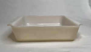 Vintage Anchor Hocking Fire King Peach luster Ware Square Casserole Dish 8" - Picture 1 of 9