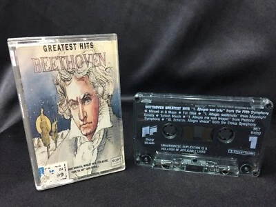 Beethoven Greatest Hits Compilation Cassette Tape (Sony Classical 1994) - Image 1 of 3