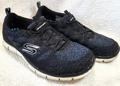 SKECHERS SN 22758 Memory Foam Active Shoes Black Size US 6.5 - Image 1 of 4