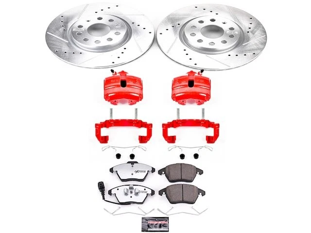 Front Brake Pad and Rotor Kit For 2006-2013 Audi A3 Quattro 2007 2008 VR531TX Foto 1 de 1