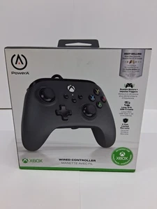PowerA Wired Controller für Xbox Series X|S & Xbox One - Schwarz NEU FABRIKVERSIEGELT - Bild 1 von 6