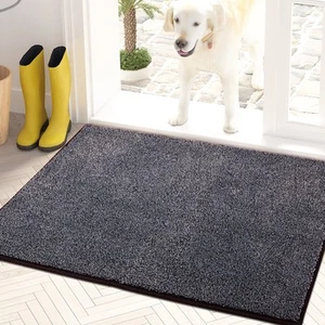 Dirt Trapper Door Mat 20" x 31.5", Non-Slip Machine Washable Entry Rug, Shoe ... - Picture 1 of 7